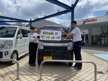 エブリイ即納車できます！